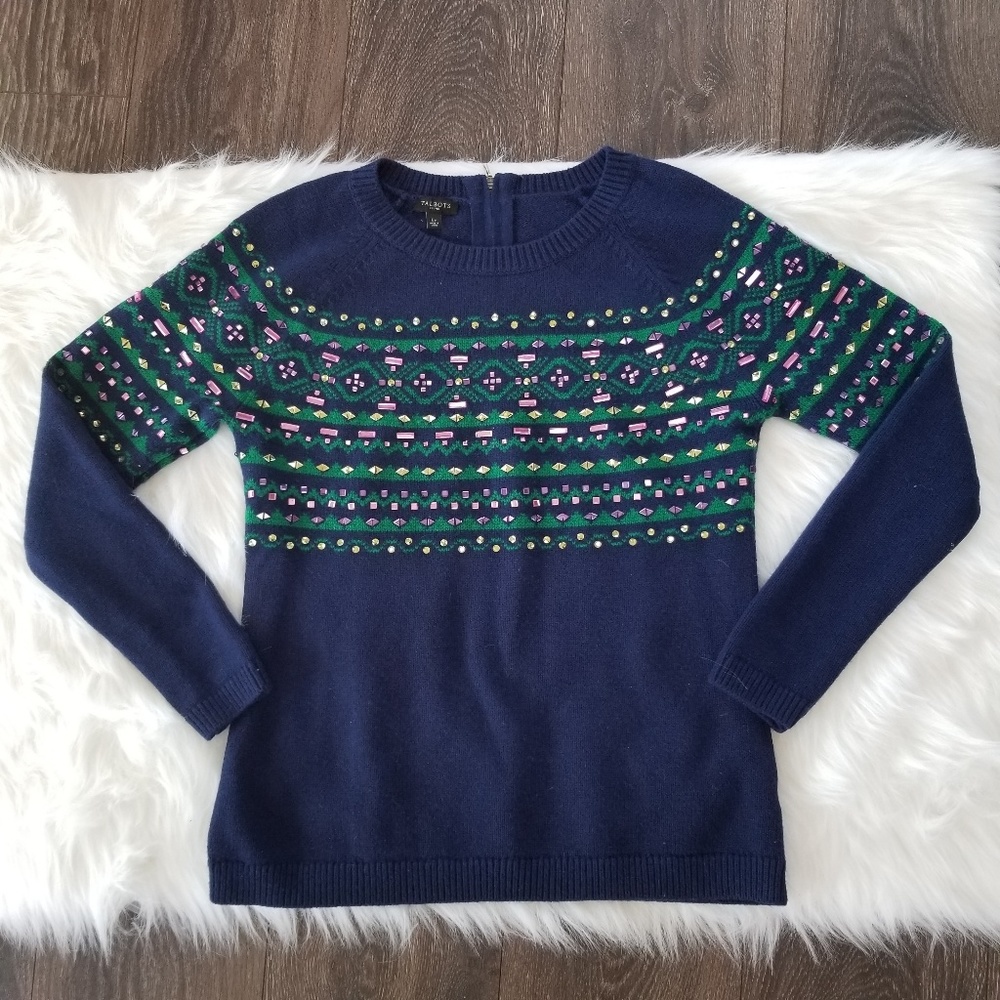 Beautiful Jeweled Sweater Lp